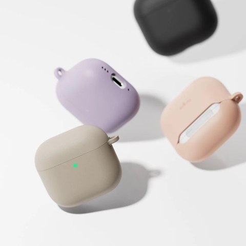 Etui Ringke Silicone na Apple AirPods 4 - fioletowy Etui Ringke Silicone na Apple AirPods 4 - fioletowy