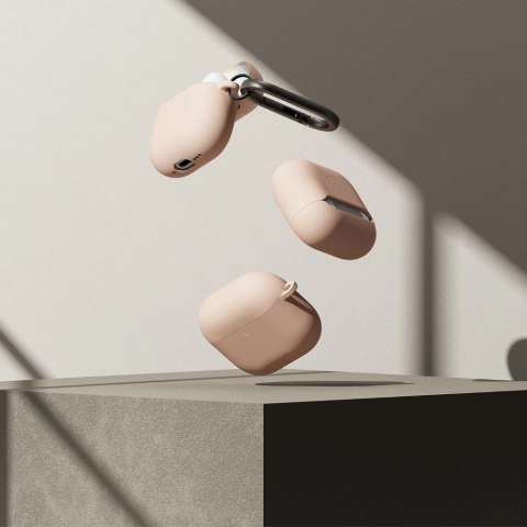 Etui Ringke Silicone na Apple AirPods 4 - fioletowy Etui Ringke Silicone na Apple AirPods 4 - fioletowy