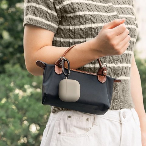 Etui Ringke Silicone na Apple AirPods 4 - fioletowy Etui Ringke Silicone na Apple AirPods 4 - fioletowy