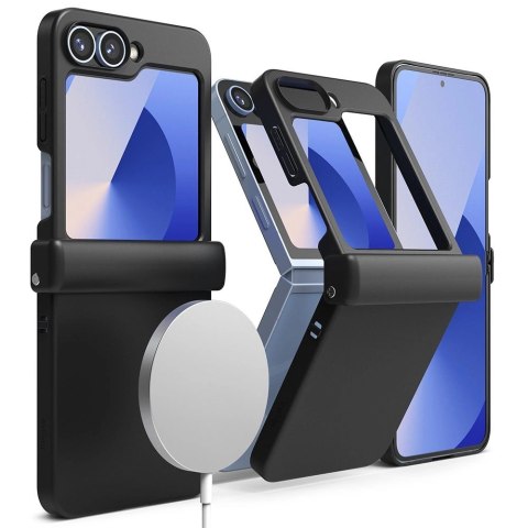 Etui Ringke Slim Hinge MagSafe na Samsung Galaxy Z Flip 6 - czarny Etui Ringke Slim Hinge MagSafe na Samsung Galaxy Z Flip 6 - czarny