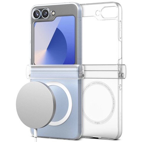 Etui Ringke Slim Hinge MagSafe na Samsung Galaxy Z Flip 6 - przezroczysty mat