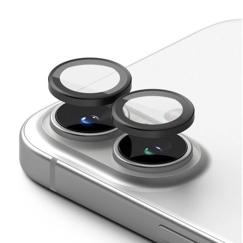 Ochronne nakładki Ringke Camera Frame Protector 2-pack na iPhone 16 / 16 Plus - czarny Ochronne nakładki Ringke Camera Frame Protector 2-pack na iPhone 16 / 16 Plus - czarny