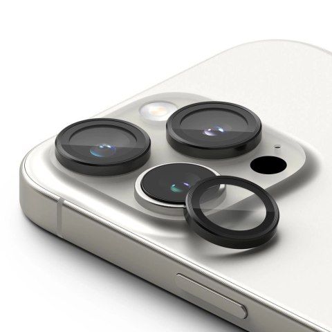Ochronne nakładki Ringke Camera Frame Protector 2-pack na iPhone 16 Pro / 16 Pro Max - czarny