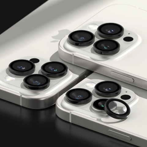 Ochronne nakładki Ringke Camera Frame Protector 2-pack na iPhone 16 Pro / 16 Pro Max - czarny