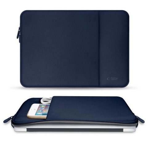 Pokrowiec Tech-Protect Neopren na laptopa 13" - granatowa Pokrowiec Tech-Protect Neopren na laptopa 13" - granatowa