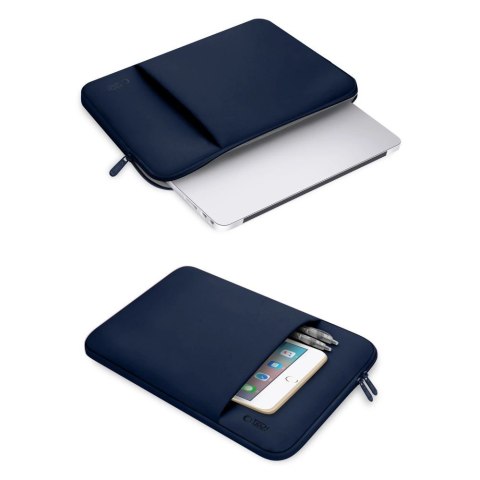 Pokrowiec Tech-Protect Neopren na laptopa 15-16" - granatowa Pokrowiec Tech-Protect Neopren na laptopa 15-16" - granatowa