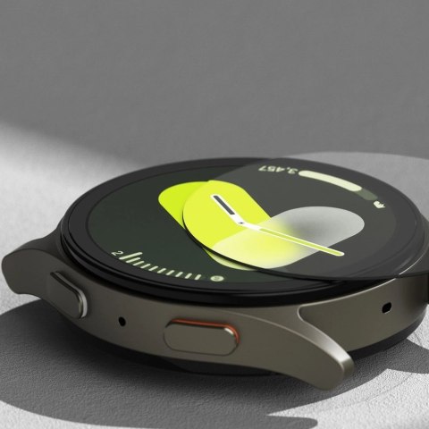 Zestaw etui+szkło Ringke Slim & Tempered Glass na Samsung Galaxy Watch 7 44 mm - czarny