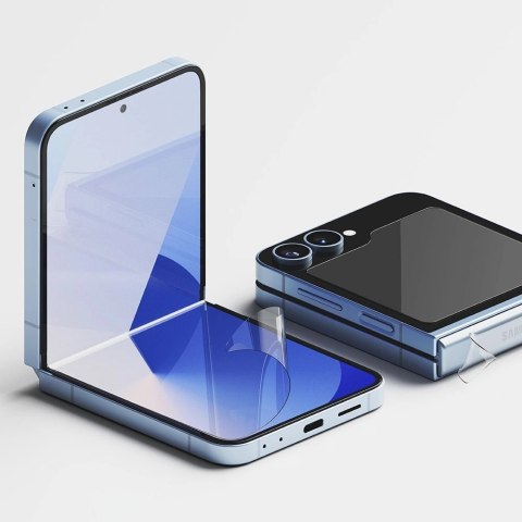 Zestaw ochronny Ringke 3in1 Protector 2-set na Samsung Galaxy Z Flip 6