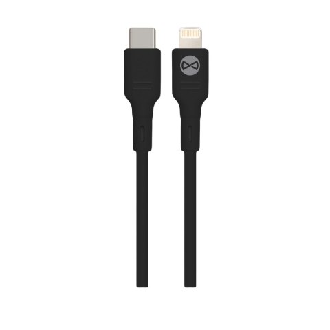 Forever ładowarka samochodowa PD QC CC-06 1x USB-C 1x USB 20W czarna + kabel USB-C - Lightning 27W Forever ładowarka samochodowa PD QC CC-06 1x USB-C 1x USB 20W czarna + kabel USB-C - Lightning 27W