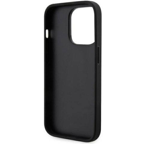 Karl Lagerfeld nakładka do iPhone 14 Pro 6,1" KLHCP14LSANKCPK czarna hardcase Saffiano Karl & Choupette Karl Lagerfeld nakładka do iPhone 14 Pro 6,1" KLHCP14LSANKCPK czarna hardcase Saffiano Karl & Choupette