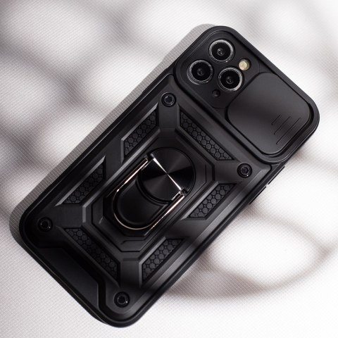 Nakładka Defender Slide do iPhone 15 Pro Max 6,7" czarna Nakładka Defender Slide do iPhone 15 Pro Max 6,7" czarna