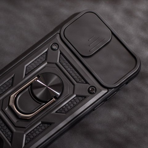 Nakładka Defender Slide do iPhone 15 Pro Max 6,7" czarna Nakładka Defender Slide do iPhone 15 Pro Max 6,7" czarna