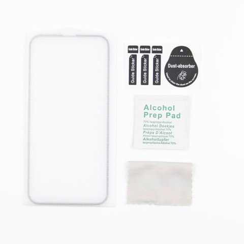 Szkło hartowane 5D do iPhone 15 6,1" / 16 6,1" czarna ramka Szkło hartowane 5D do iPhone 15 6,1" / 16 6,1" czarna ramka