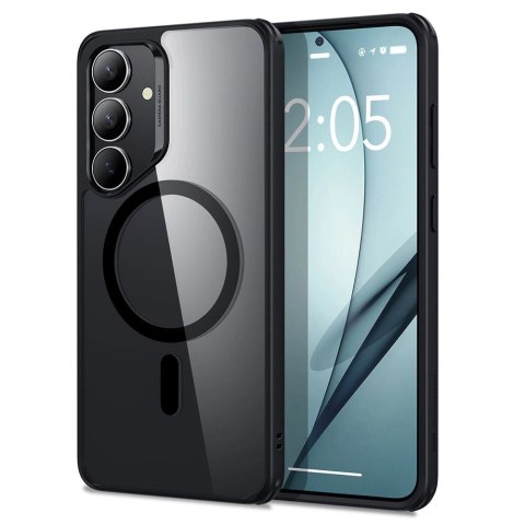 Etui ESR Classic Hybrid Halolock MagSafe na Samsung Galaxy S25+ - przezroczysto-czarne Etui ESR Classic Hybrid Halolock MagSafe na Samsung Galaxy S25+ - przezroczysto-czarne