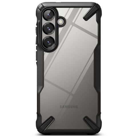 Etui Ringke Fusion X na Samsung Galaxy S25 - czarny