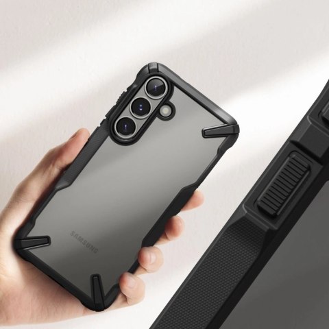 Etui Ringke Fusion X na Samsung Galaxy S25 - czarny