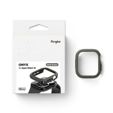 Etui Ringke Onyx na Apple Watch 10 46 mm - zielony Etui Ringke Onyx na Apple Watch 10 46 mm - zielony