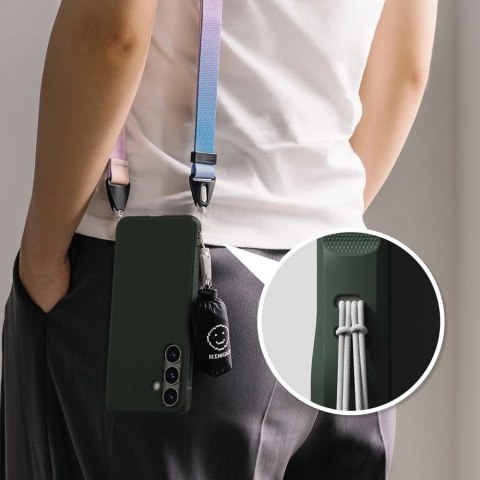 Etui Ringke Onyx na Samsung Galaxy S25 - zielony Etui Ringke Onyx na Samsung Galaxy S25 - zielony