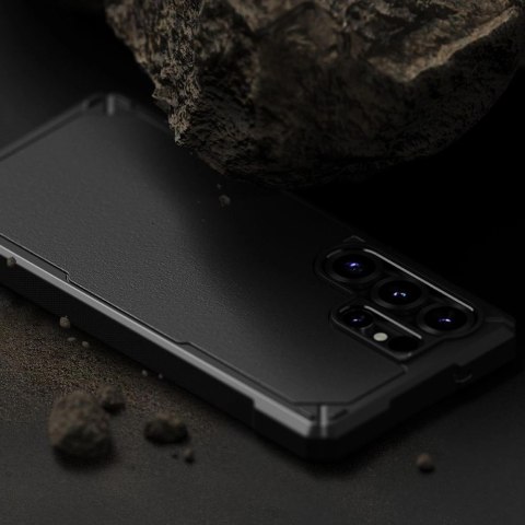 Etui Ringke Rugged Gear MagSafe na Samsung Galaxy S25 Ultra - czarny