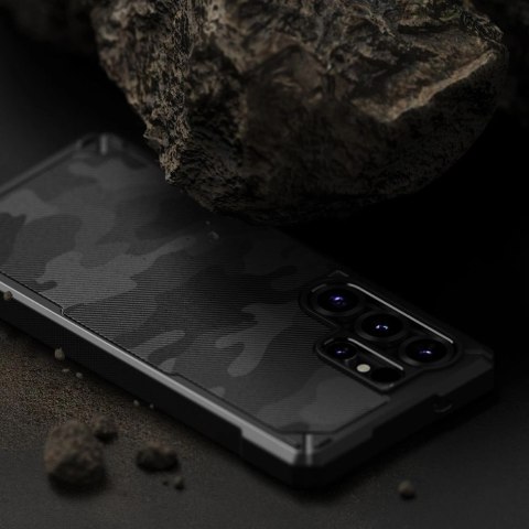 Etui Ringke Rugged Gear na Samsung Galaxy S25 Ultra - czarny camo