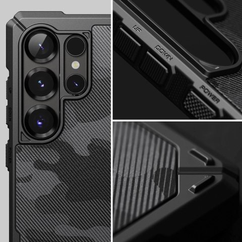 Etui Ringke Rugged Gear na Samsung Galaxy S25 Ultra - czarny camo