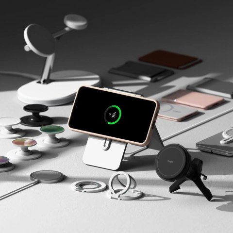 Etui Ringke Silicone MagSafe na Samsung Galaxy S25+ - różowy Etui Ringke Silicone MagSafe na Samsung Galaxy S25+ - różowy