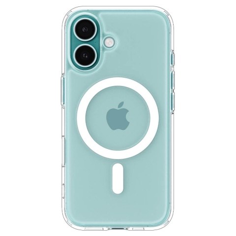 Etui Spigen Ultra Hybrid "T" MagSafe na iPhone 16 - białe Etui Spigen Ultra Hybrid "T" MagSafe na iPhone 16 - białe