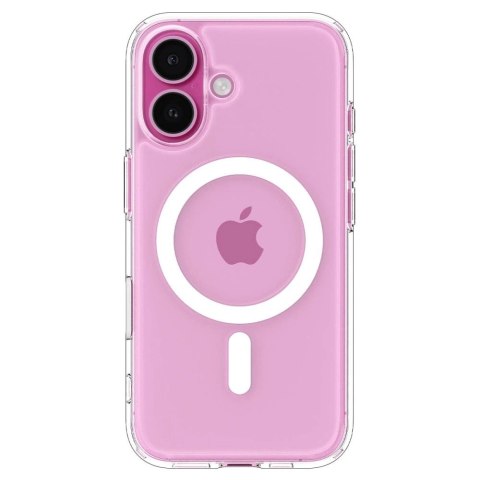 Etui Spigen Ultra Hybrid "T" MagSafe na iPhone 16 - białe Etui Spigen Ultra Hybrid "T" MagSafe na iPhone 16 - białe