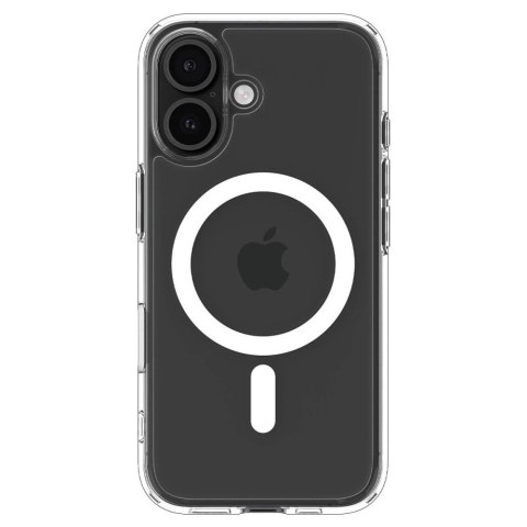 Etui Spigen Ultra Hybrid "T" MagSafe na iPhone 16 - białe Etui Spigen Ultra Hybrid "T" MagSafe na iPhone 16 - białe