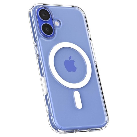 Etui Spigen Ultra Hybrid "T" MagSafe na iPhone 16 - białe Etui Spigen Ultra Hybrid "T" MagSafe na iPhone 16 - białe