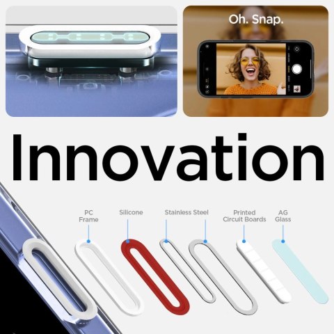 Etui Spigen Ultra Hybrid "T" MagSafe na iPhone 16 - białe Etui Spigen Ultra Hybrid "T" MagSafe na iPhone 16 - białe