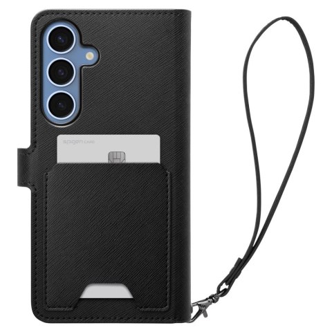 Etui Spigen Wallet "S" na Samsung Galaxy S25+ - czarne