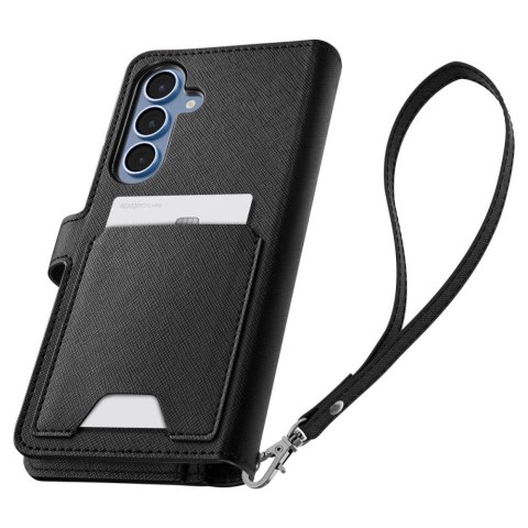 Etui Spigen Wallet "S" na Samsung Galaxy S25+ - czarne