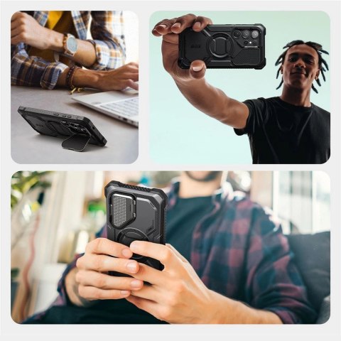 Etui Supcase IBLSN Armorbox Mag na Samsung Galaxy S25 Ultra - czarne Etui Supcase IBLSN Armorbox Mag na Samsung Galaxy S25 Ultra - czarne