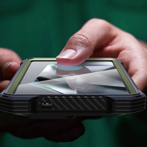 Etui Supcase IBLSN Armorbox Mag na Samsung Galaxy S25 Ultra - oliwkowy
