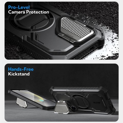 Etui Supcase IBLSN Armorbox Mag na Samsung Galaxy S25 - czarne