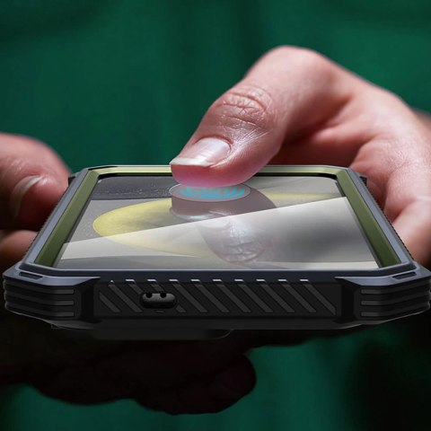 Etui Supcase IBLSN Armorbox Mag na Samsung Galaxy S25 - oliwkowy