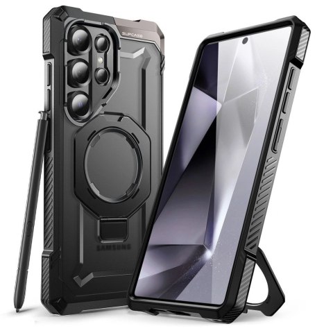 Etui Supcase UB Grip Mag na Samsung Galaxy S25 Ultra - czarne Etui Supcase UB Grip Mag na Samsung Galaxy S25 Ultra - czarne