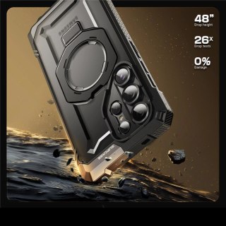 Etui Supcase UB Grip Mag na Samsung Galaxy S25 Ultra - czarne