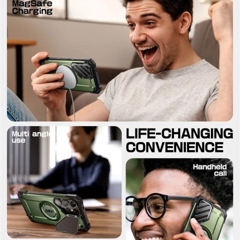 Etui Supcase UB XT Mag na Samsung Galaxy S25 Ultra - oliwkowy Etui Supcase UB XT Mag na Samsung Galaxy S25 Ultra - oliwkowy