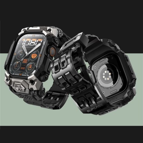 Etui Supcase Unicorn Beetle Ore na Apple Watch Ultra 1 / 2 49 mm - czarne Etui Supcase Unicorn Beetle Ore na Apple Watch Ultra 1 / 2 49 mm - czarne