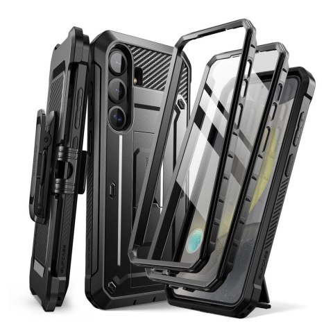 Etui Supcase Unicorn Beetle Pro 2-set na Samsung Galaxy S25 - czarne Etui Supcase Unicorn Beetle Pro 2-set na Samsung Galaxy S25 - czarne