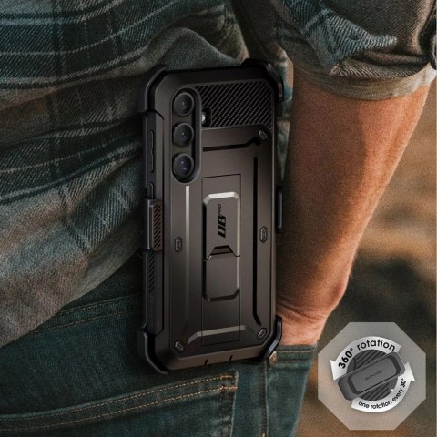 Etui Supcase Unicorn Beetle Pro 2-set na Samsung Galaxy S25+ - czarne Etui Supcase Unicorn Beetle Pro 2-set na Samsung Galaxy S25+ - czarne
