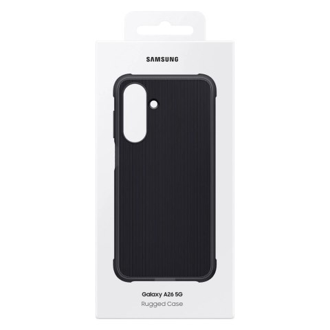Etui silikonowe Samsung Rugged EF-RA266CBEGWW na Samsung Galaxy A26 5G - czarne Etui silikonowe Samsung Rugged EF-RA266CBEGWW na Samsung Galaxy A26 5G - czarne