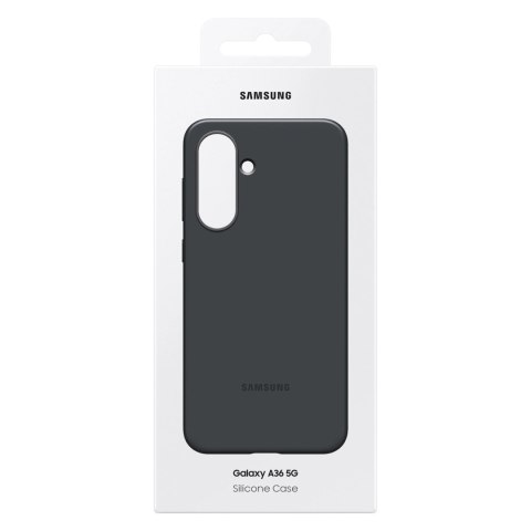 Etui silikonowe Samsung Rugged EF-RA366CBEGWW na Samsung Galaxy A36 5G - czarne Etui silikonowe Samsung Rugged EF-RA366CBEGWW na Samsung Galaxy A36 5G - czarne