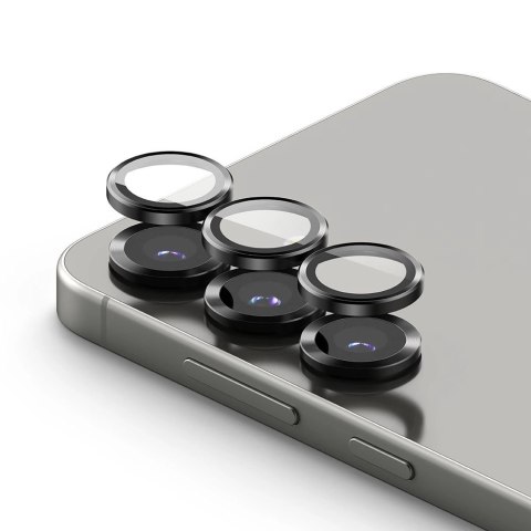 Ochronne nakładki Ringke Camera Frame Protector 2-pack na Samsung Galaxy S25+ Ultra - czarny