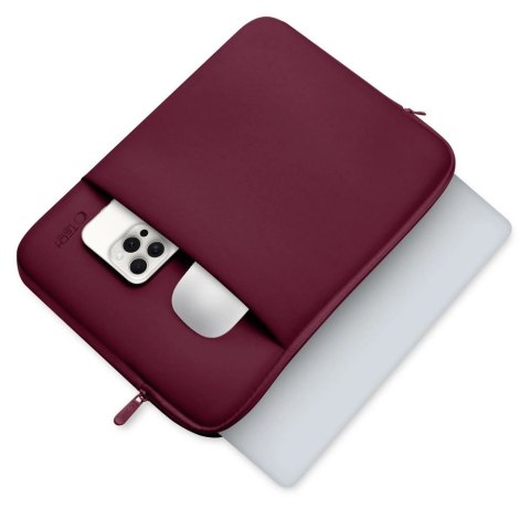 Pokrowiec Tech-Protect Neopren na laptopa 15-16" - bordowa Pokrowiec Tech-Protect Neopren na laptopa 15-16" - bordowa
