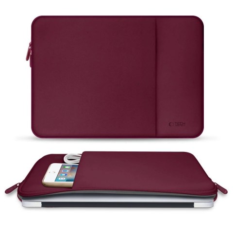 Pokrowiec Tech-Protect Neopren na laptopa 15-16" - bordowa Pokrowiec Tech-Protect Neopren na laptopa 15-16" - bordowa