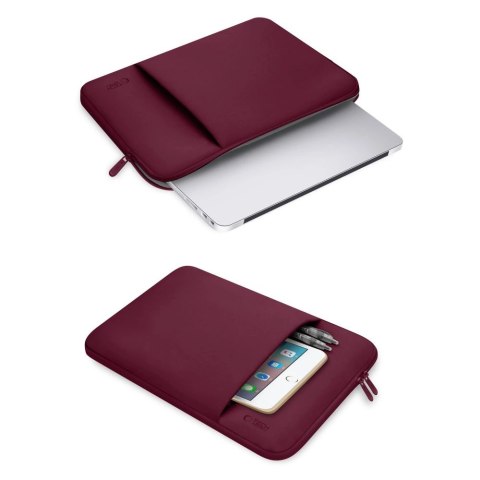 Pokrowiec Tech-Protect Neopren na laptopa 15-16" - bordowa Pokrowiec Tech-Protect Neopren na laptopa 15-16" - bordowa