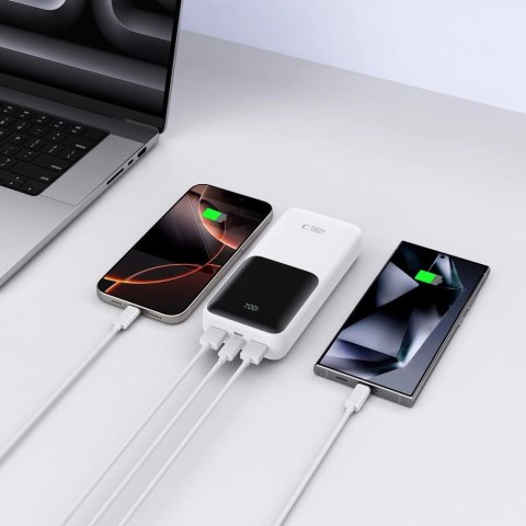 Powerbank Tech-Protect PB02 20000mAh 22.5W - biały Powerbank Tech-Protect PB02 20000mAh 22.5W - biały